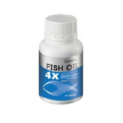 Fish Oil 4X Fish Oil 1000 Mg Capsule Dietary Supplement  Giffarine Brand