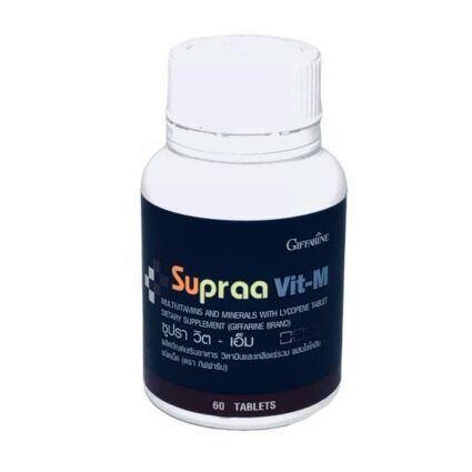 SUPRAA VIT - M MULTIVITAMINS AND MINERALS WITH LYCOPENE TABLET DIETARY SUPPLEMENT Giffarine Brand