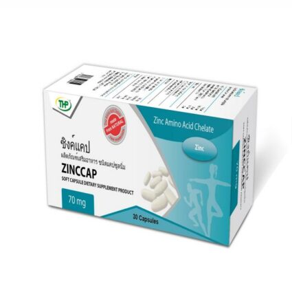 Soft Capsule Zinccap Dietary Supplement Product