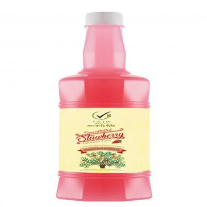 Concentrated Strwberry Flavoured Juice When Dilute with water ratio 1:5 Contain 5% Strawberry