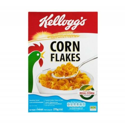 KELLOGG’S CORN FLAKES TOASTED GOLDEN FLAKES OF CORN BREAKFAST CEREAL