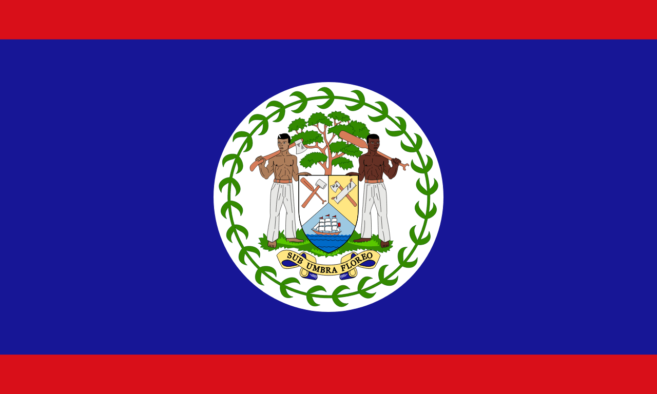 Halal & Muslim Friendly Hotels in Belize - Country Flag of Belize