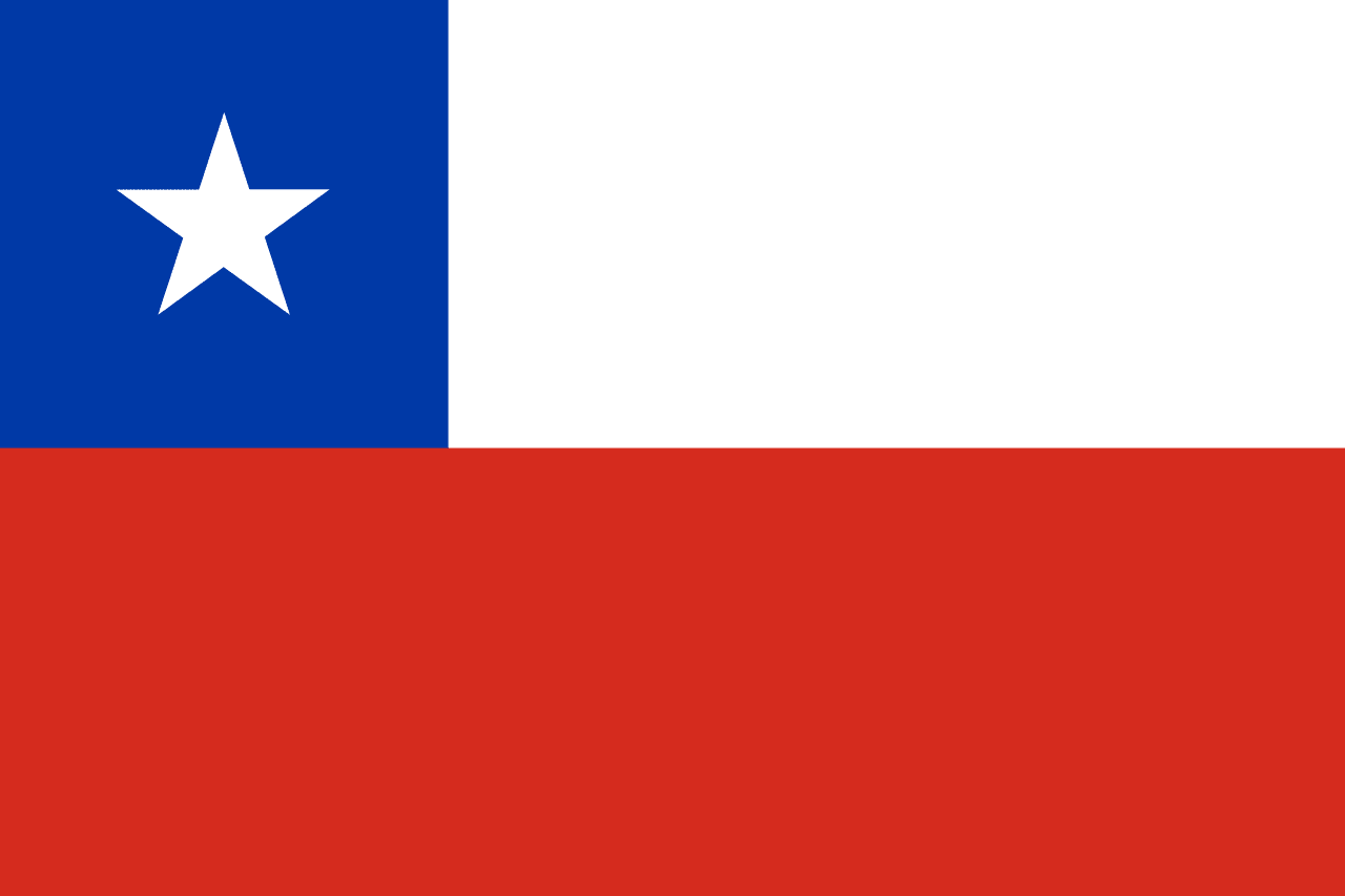 Halal & Muslim Friendly Hotels in Chile - Country Flag of Chile