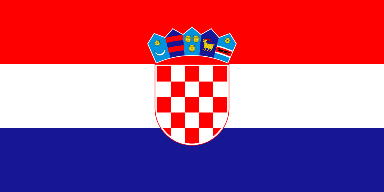 Halal & Muslim Friendly Hotels in Croatia - Country Flag of Croatia