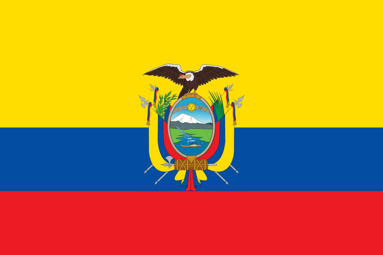 Halal & Muslim Friendly Hotels in Ecuador - Country Flag of Ecuador