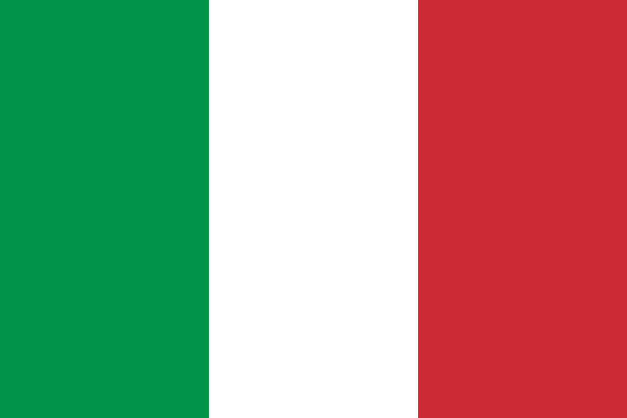 Halal & Muslim Friendly Hotels in Italy - Country Flag of Italy