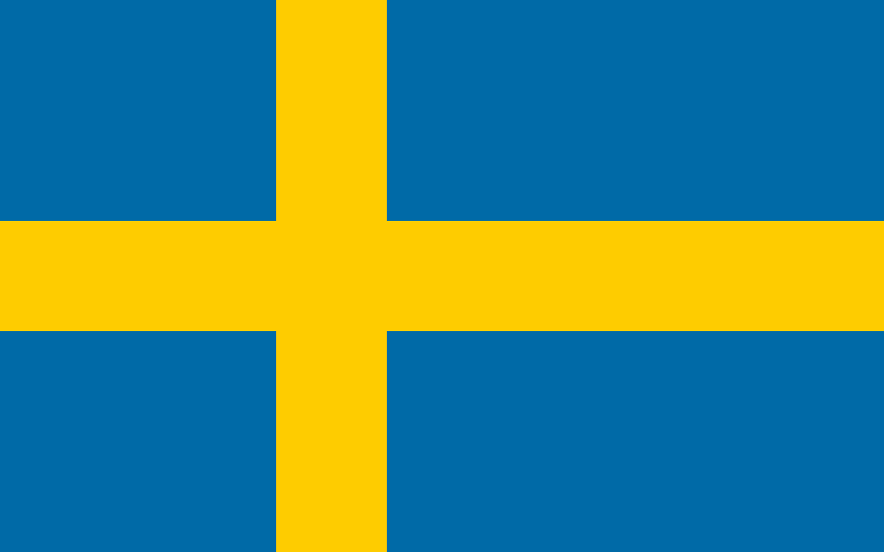 Halal & Muslim Friendly Hotels in Sweden - Country Flag of Sweden