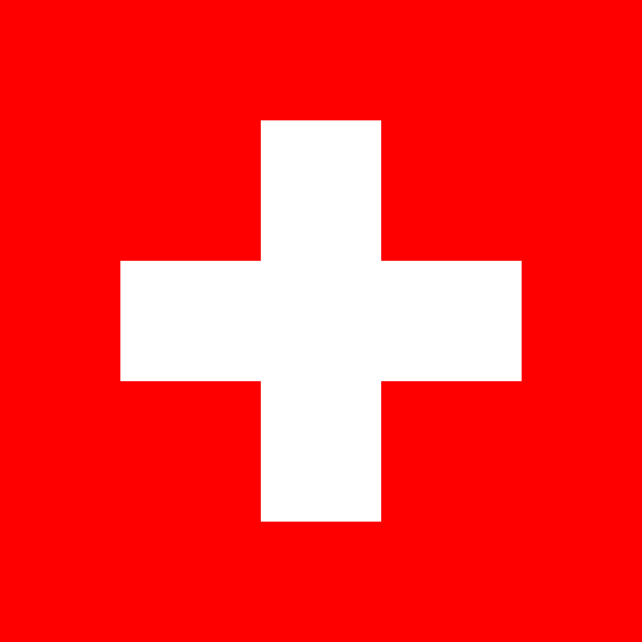 Halal & Muslim Friendly Hotels in Switzerland - Country Flag of Switzerland