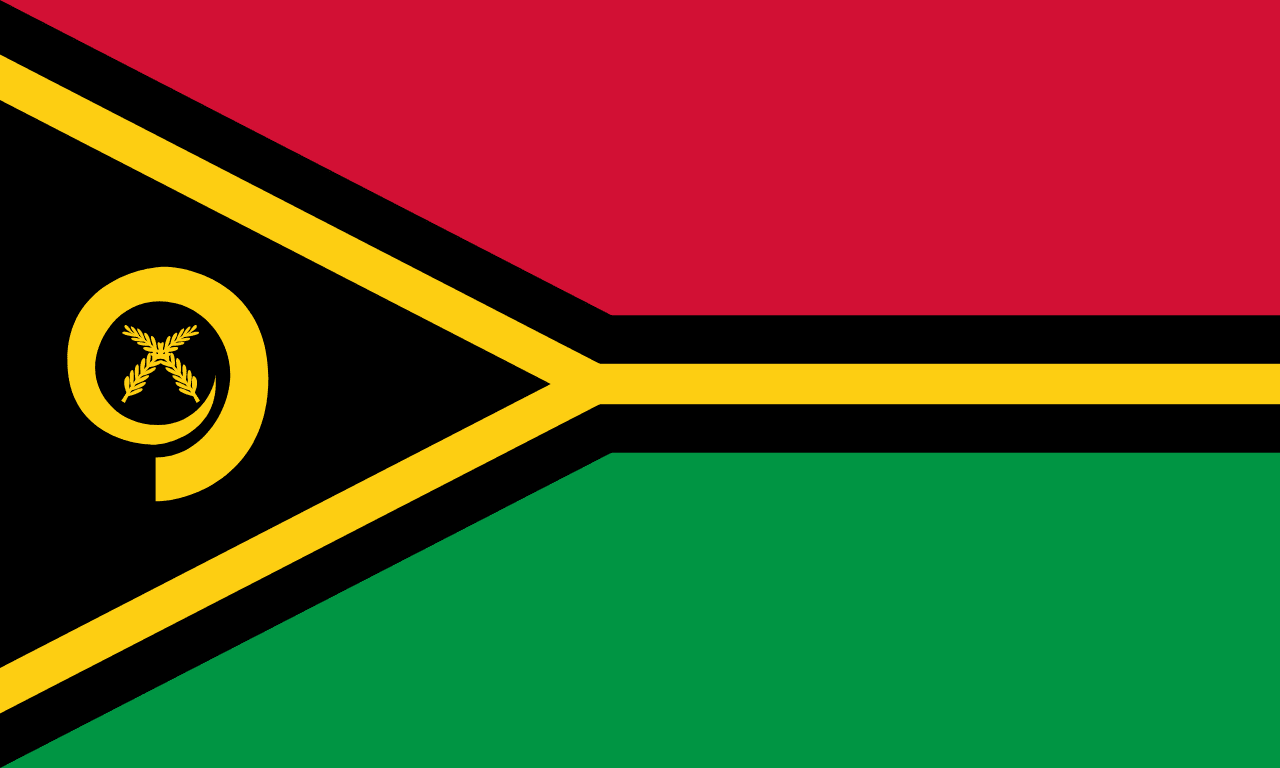 Halal & Muslim Friendly Hotels in Vanuatu - Country Flag of Vanuatu