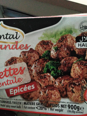 Boulettes au bœuf halal CARREFOUR