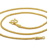 Solid Thai Baht 96.5% gold chain