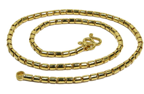 Solid Thai 3 Baht 96.5% Gold Chain 35.6 grams